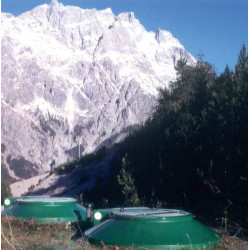 Oczyszczalnia ścieków BIOCLERE® dla schroniska górskiego w Alpach