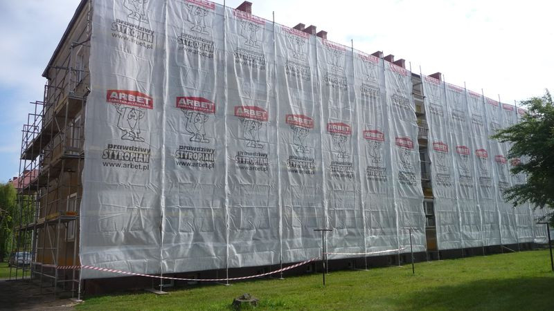 Termomodernizacja osiedla ze styropianem FS ARBET