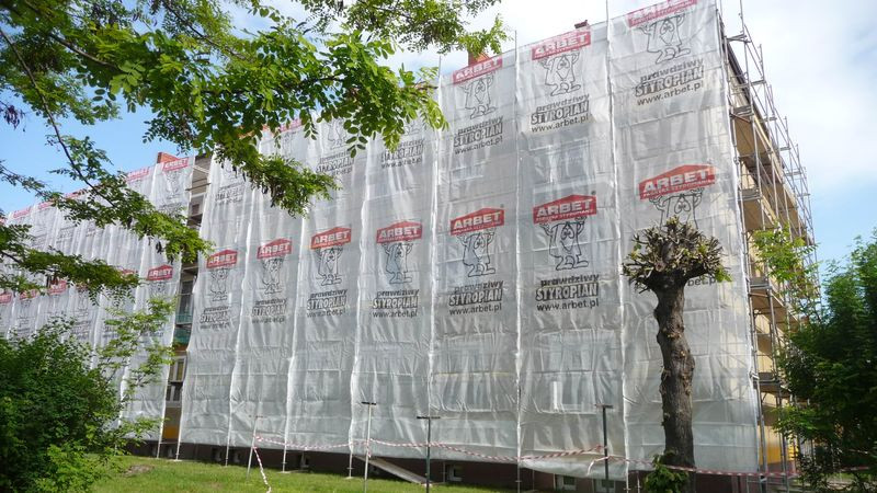 Termomodernizacja osiedla ze styropianem FS ARBET