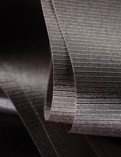 Tkanina transparentna trudnozapalna dźwiękochłonna firmy Anwis