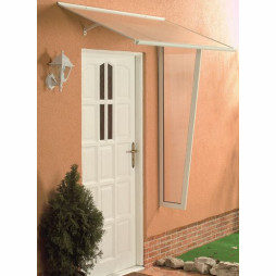 Zadaszenie STANDARD PC 120 - kolor biały, brązowy