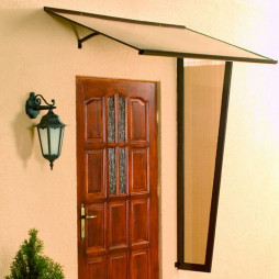 Zadaszenie STANDARD PC 160 - kolor biały, brązowy