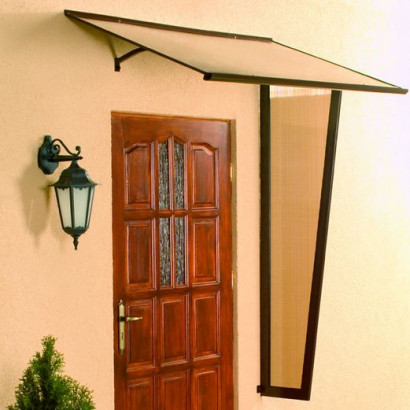 Zadaszenie STANDARD PC 160 - kolor biały, brązowy