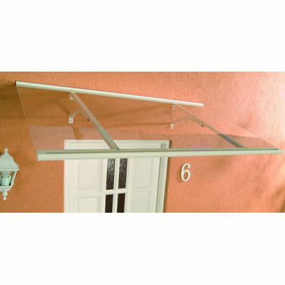  Zadaszenie KLASSIC ACRYL 160 - kolor biały, brązowy