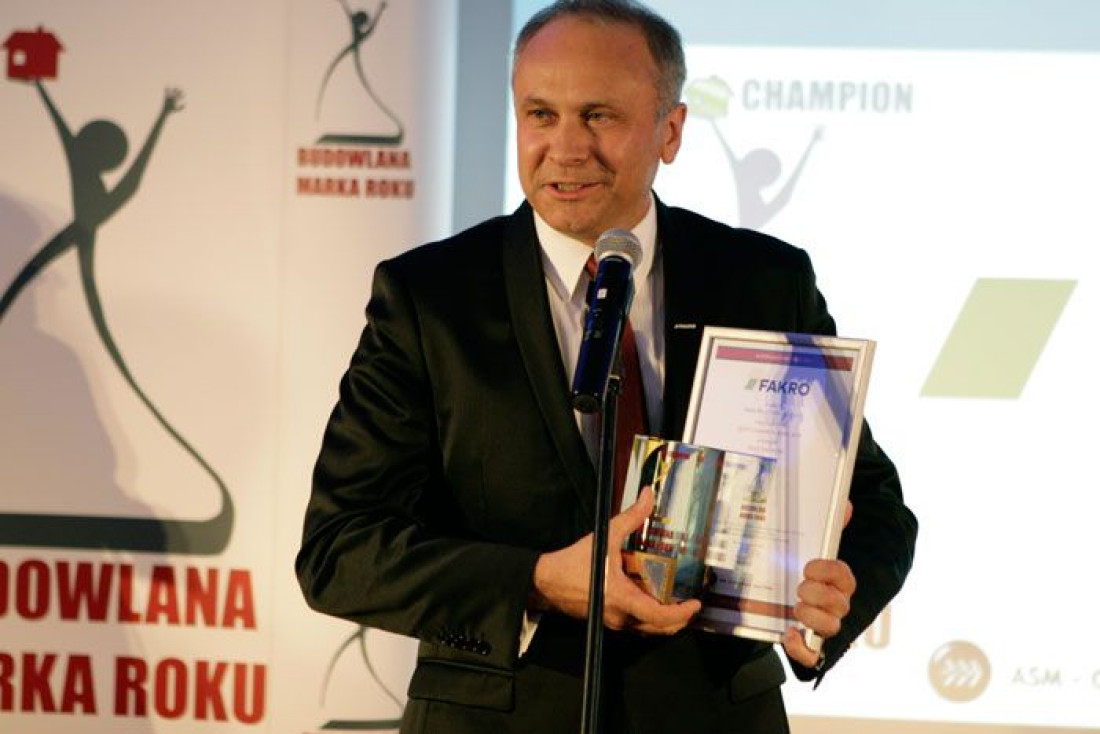 Firma FAKRO nagrodzona w Rankingu Budowlana Marka Roku w trzech kategoriach