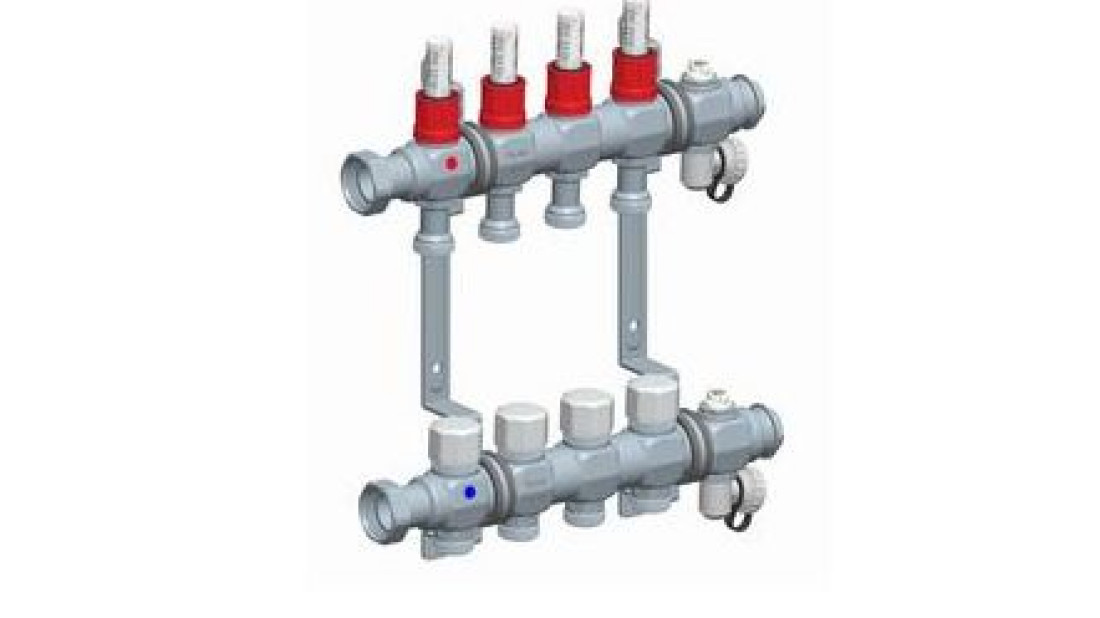 Nowe rozdzielacze do ogrzewania podłogowego - Purmo DSM