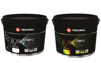Nowość - farba do natrysku Tikkurila Aero. Nowoczesne, wydajne i szybkie malowanie