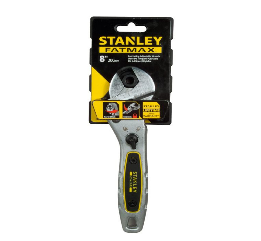 Klucz nastawny Stanley Fatmax® z grzechotką do śrub w trudno dostępnych miejscach