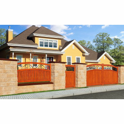 OGRODZENIA Z PUSTAKÓW ŁUPANYCH