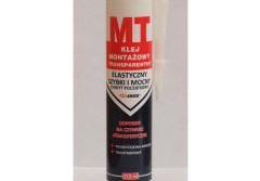 Klej montażowy transparentny - nowość w promocyjnej cenie 9,99 zł