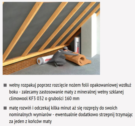 Jak prawidłowo ocieplić skośny dach radzi firma Climowool.
