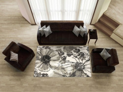 Dywany całe w kwiatach