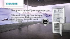 Chłodziarki A+++ marki Siemens  - efektywność i ekologia