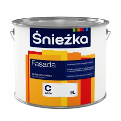 Akrylowa farba emulsyjna do fasad i elewacji Śnieżka Fasada Baza