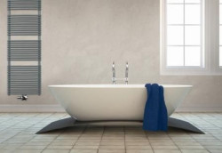 Salon łazienkowy z grzejnikiem firmy Stelrad