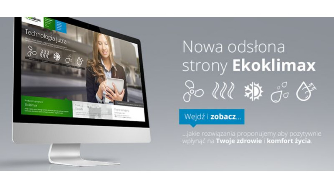 Nowa odsłona strony internetowej Ekoklimax