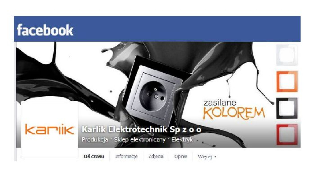 Karlik Elektrotechnik na facebooku