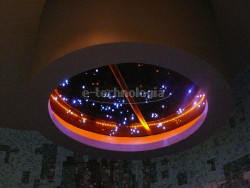 e-technologia Wyjątkowe oświetlenie sauny i łaźni parowej