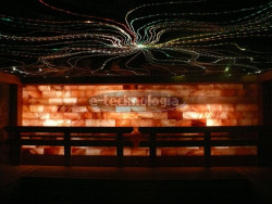 e-technologia Wyjątkowe oświetlenie sauny i łaźni parowej