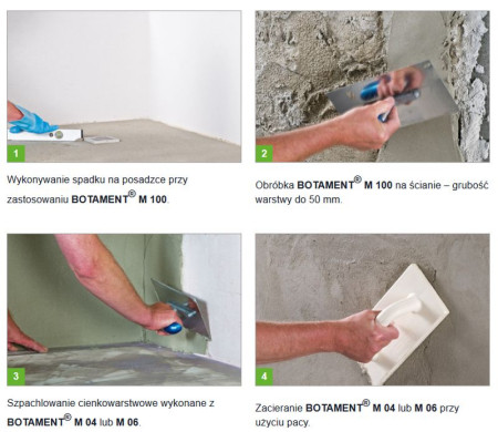 Wyrównanie podłoża - przygotowanie powierzchni ścian i posadzek