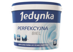 W trwającej promocji farb, przy zakupie 10 litrów Jedynki® Ogród Barw, otrzymamy 3 litry Jedynki® Perfekcyjna Biel za 1 zł.