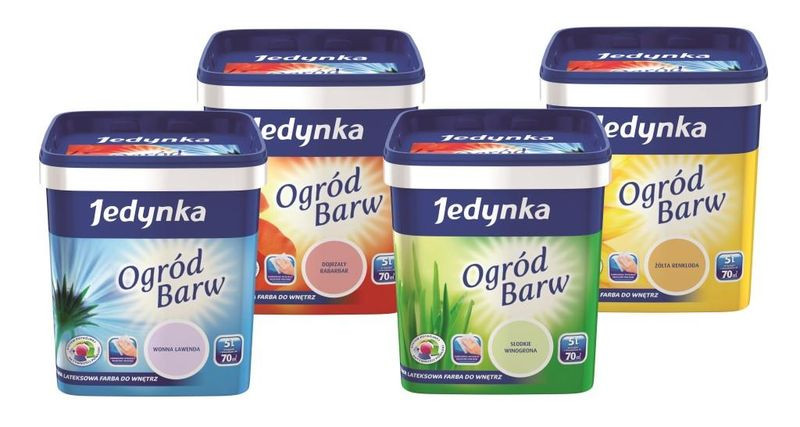 Wnętrze w nowych kolorach - Promocja farb Jedynka®