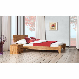 BONA - łóżko z dębu sęcznego