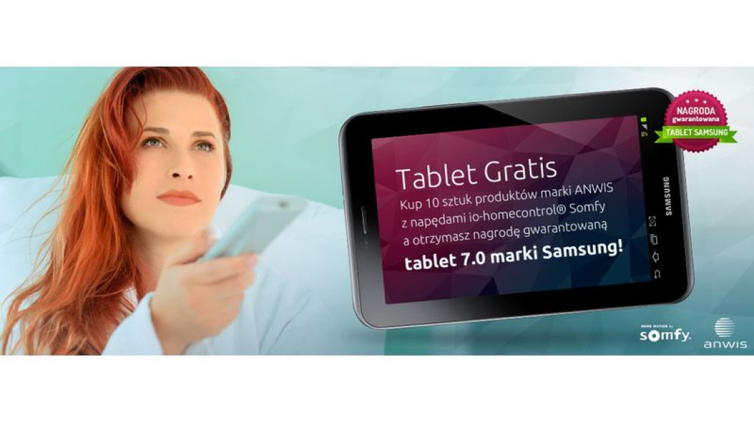 Anwis premiuje zakupy - odbierz nagrodę gwarantowaną tablet marki SAMSUNG