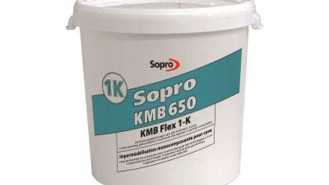 Nowość w ofercie Sopro: KMB 650 - niezawodna ochrona fundamentów budynku