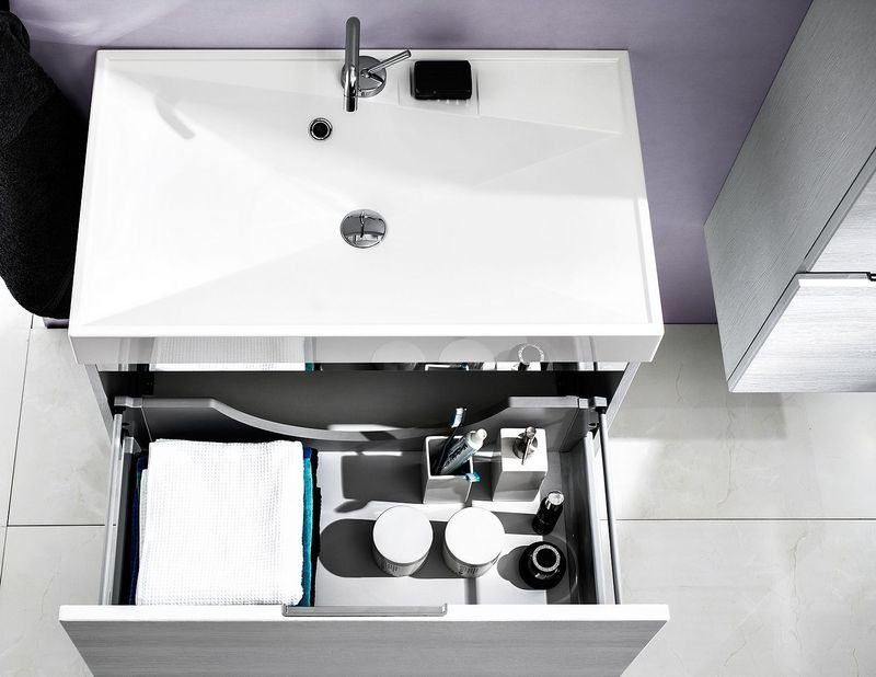 Profilowana umywalka do mebli Cantare