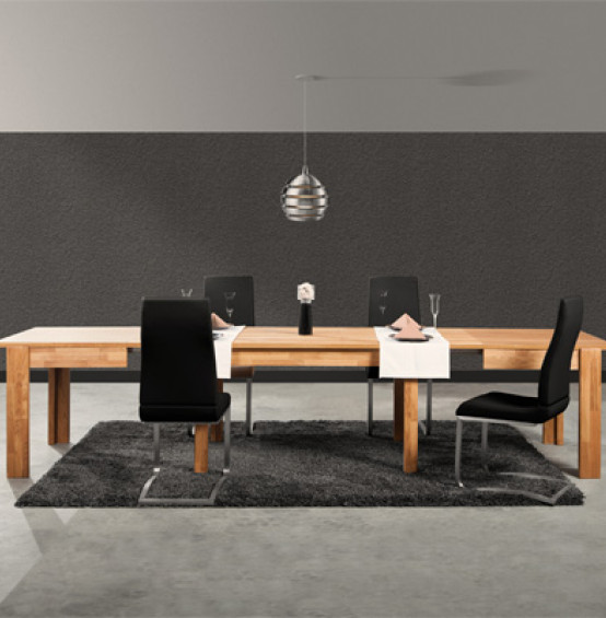 Stół rozkładany SETI dębowy