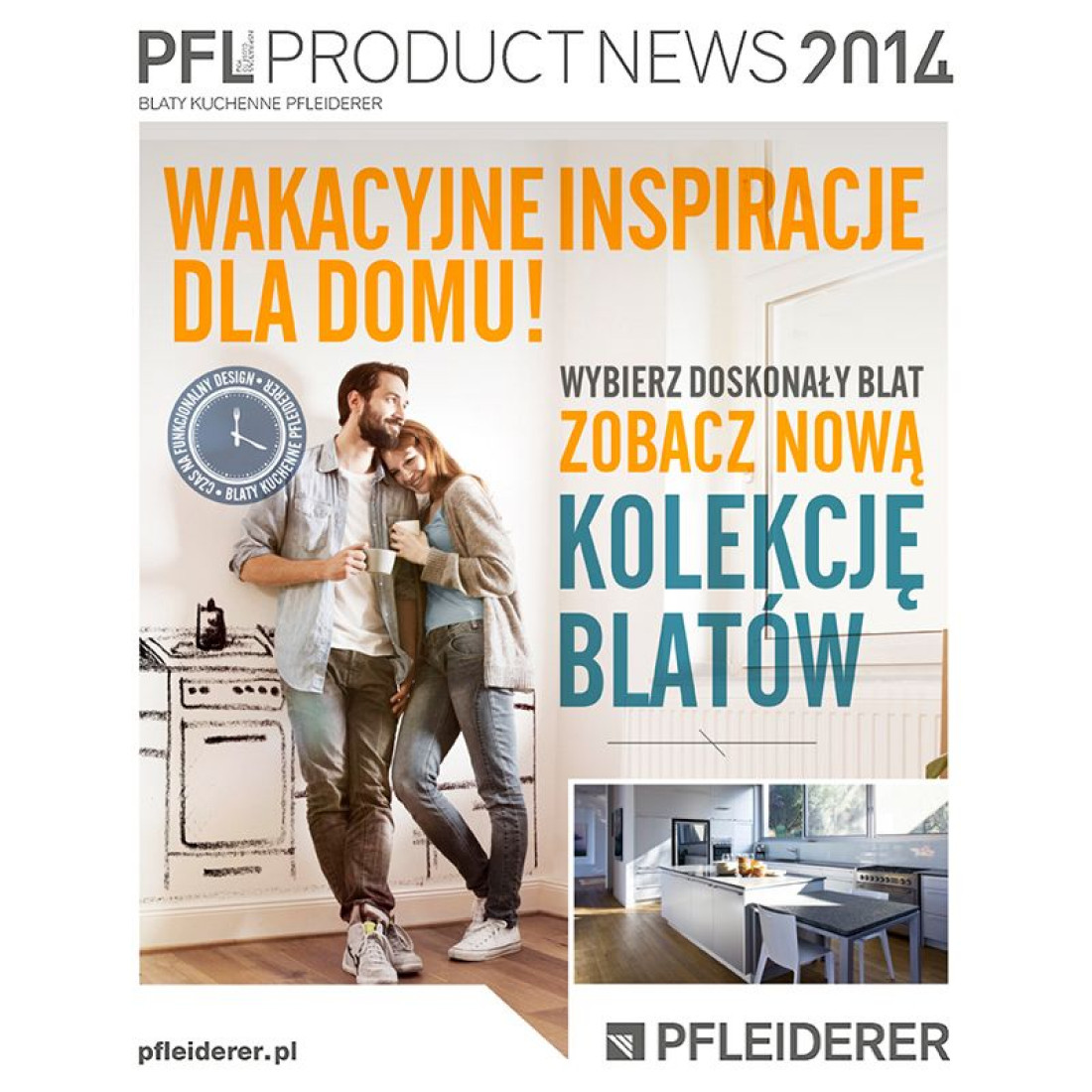 Nowości 2014 dostępne w sieci Pfleiderer Partner w II połowie sierpnia 2014 r.