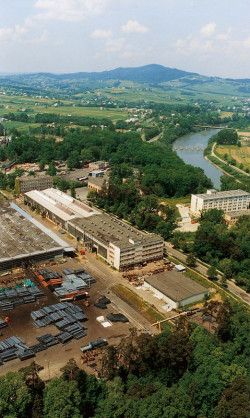 Gamrat siedziba firmy z lotu ptaka