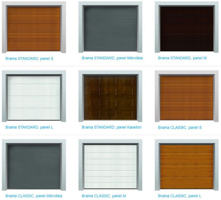 Segmentowe bramy garażowe GERDA