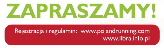 ComfortSystem zaprasza na III Bieg LIBRA w Komornikach w niedzielę 14.09.2014 r.