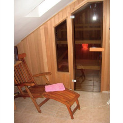 Sauna cedrowa na poddaszu