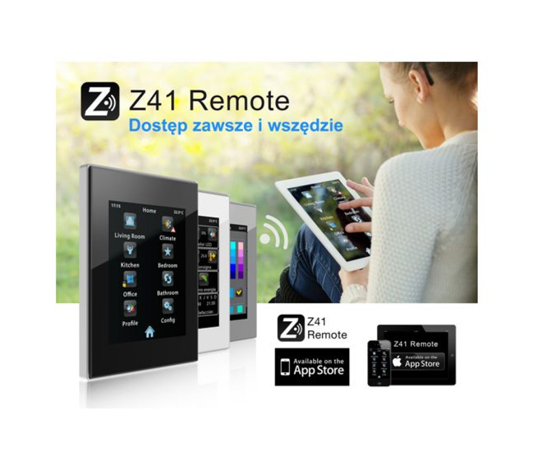 Z41 Remote - Zdalne sterowanie systemem KNX za darmo od Zennio