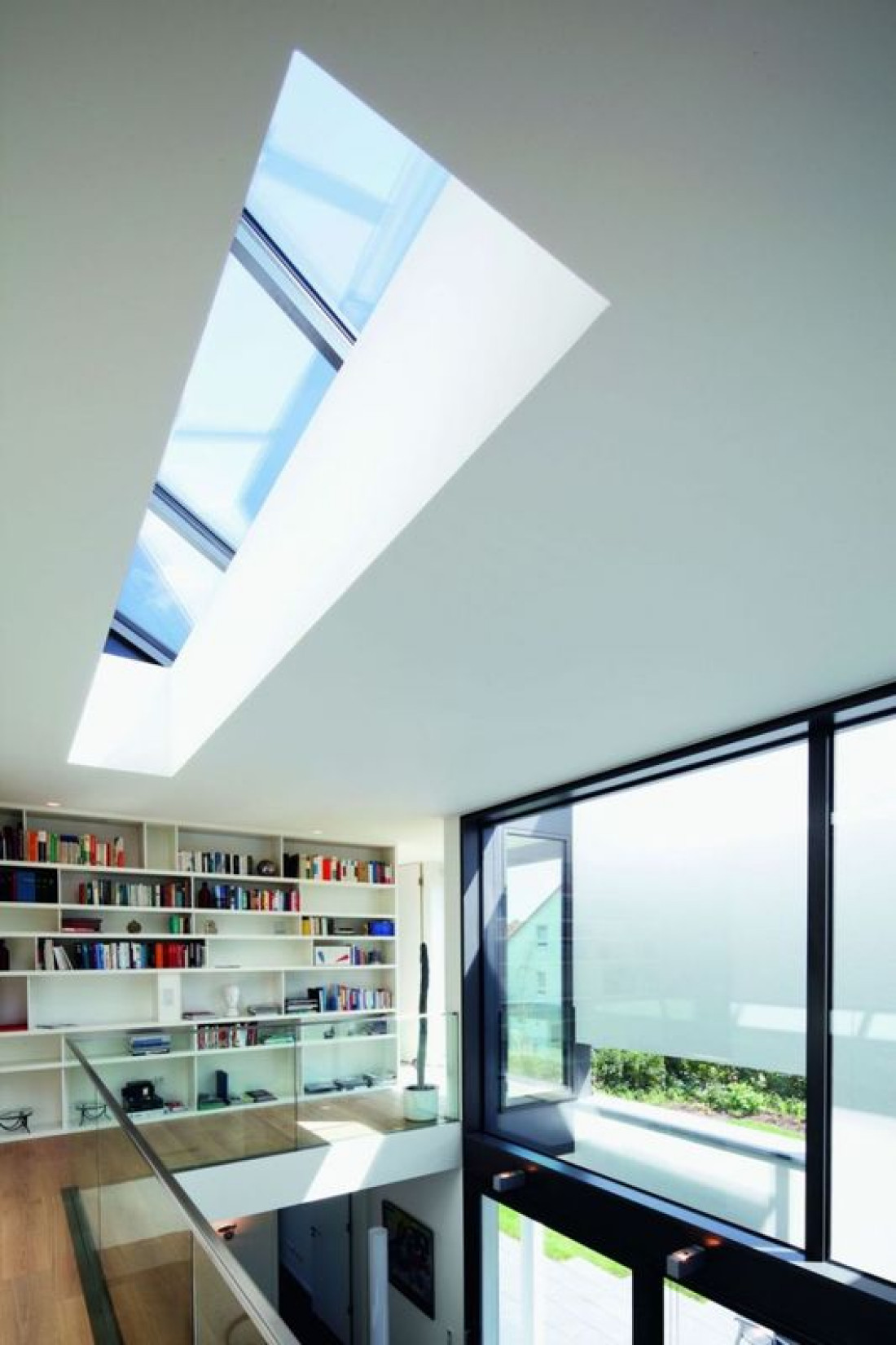 Komfortowe mieszkanie pod szklanym dachem - Schüco