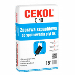 Zaprawa szpachlowa do spoinowania płyt G-K CEKOL C-40