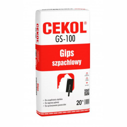 Gips szpachlowy CEKOL GS-100
