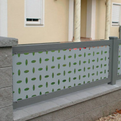 Ogrodzenie posesyjne - model Loos