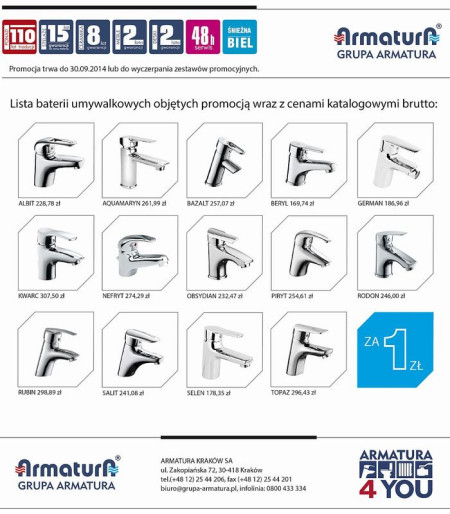 Jeszcze tydzień urodzinowej niespodzianki Armatury Kraków