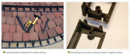 Sposób montażu EKO-BORDU 