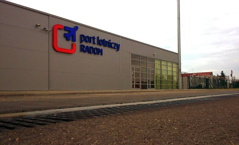 Port lotniczy Radom - odwodnienia liniowe AS