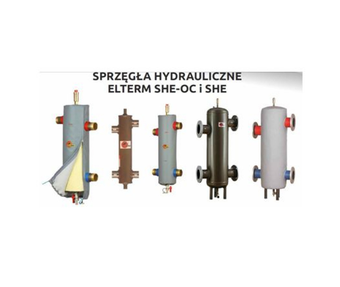 Sprzęgła hydrauliczne ELTERM SHE-OC i SHE