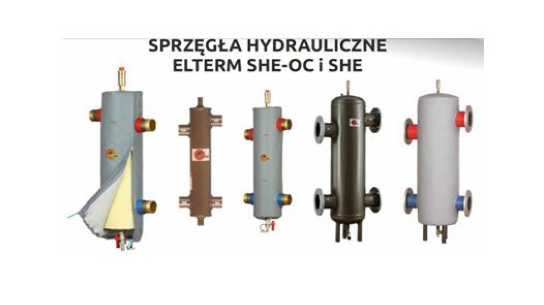 Sprzęgła hydrauliczne ELTERM SHE-OC i SHE