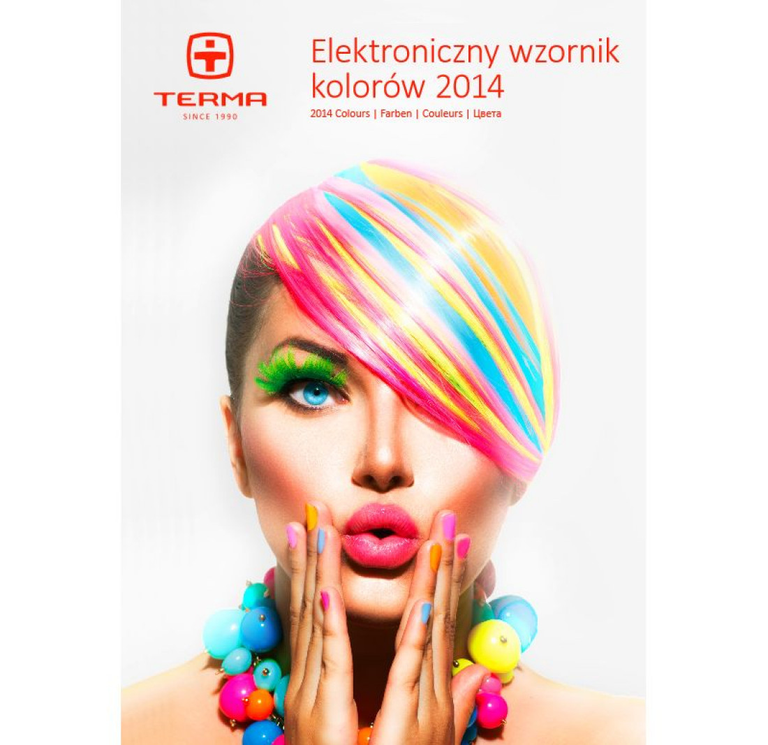 Elektroniczny wzornik kolorów 2014 firmy TERMA