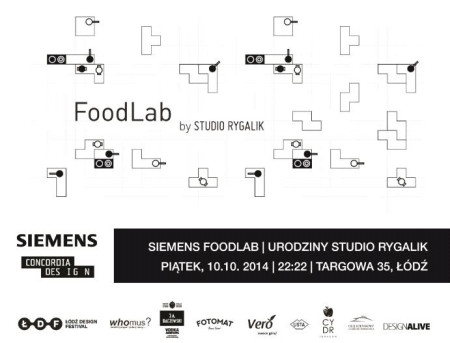 Urodziny Studio Rygalik z Siemens FoodLab na Łódź Design Festival 
