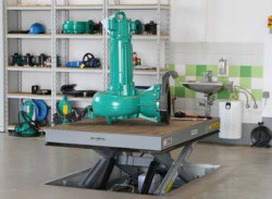 Serwis Wilo - Stół pantografowy