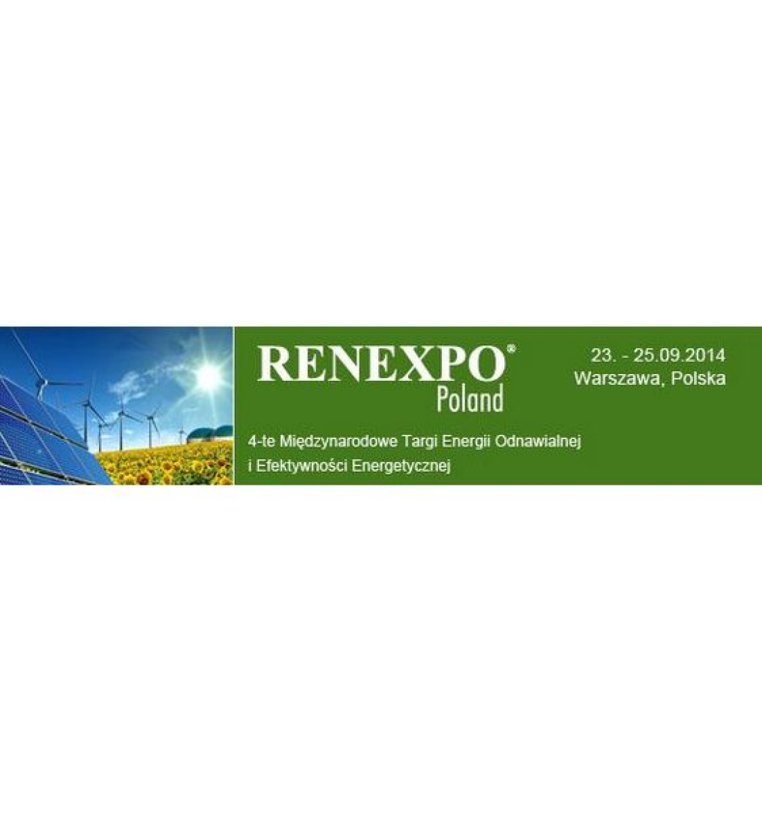 Galmet wystawcą na czwartych targach RENEXPO POLAND 2014